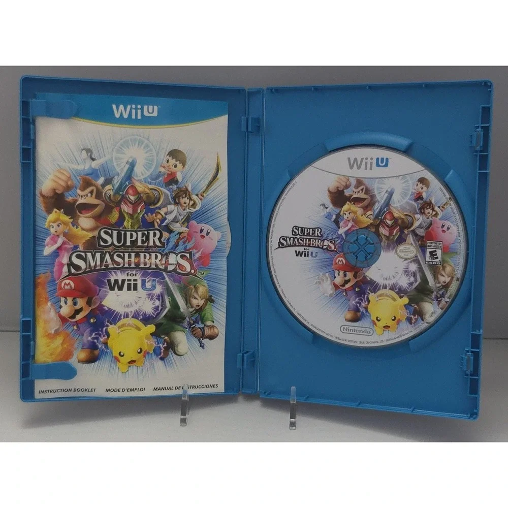 Super Smash Bros. for Wii U - Nintendo Wii U - Complete in Box (CIB) - Tested
